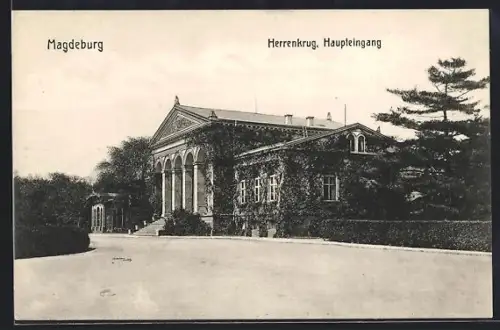 AK Magdeburg, Herrenkrug Haupteingang