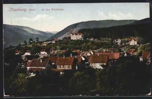 AK Ilsenburg /Harz, An der Waldhöhe