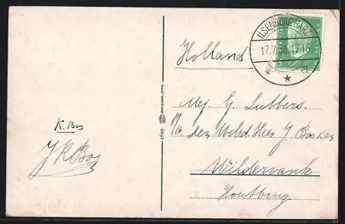 AK Ilsenburg /Harz, An der Waldhöhe