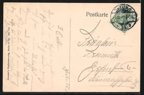 AK Berlin, Unter den Linden mit Blick in die Friedrichstrasse, Victoria Hotel, Victoria Café