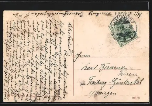 AK Hamburg-Neustadt, Jungfernstieg