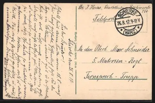 AK Schierke im Harz, Ortsansicht mit Villen und Wald