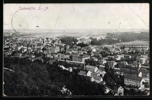 AK Schmölln / S.-A., Generalansicht