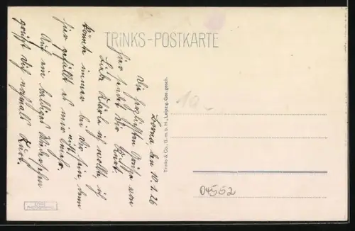 AK Borna / Sachsen, Stadthaus am Marktplatz