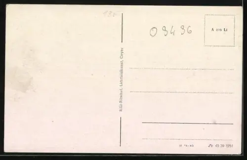 AK Satzung, Villenansicht mit Grünanlage vom Hirtstein gesehen