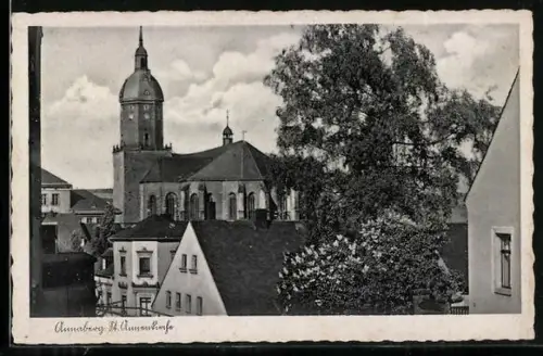 AK Annaberg / Erzgebirge, St. Annenkirche