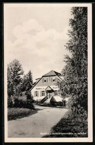 AK Mühltal / Eisenberg, Gaststätte Waldhaus Meuschkensmühle