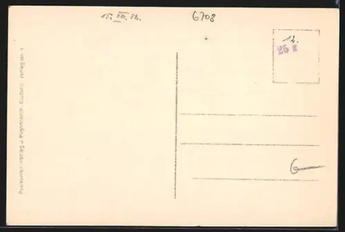 AK Brand, Ortsansicht mit Scesaplana