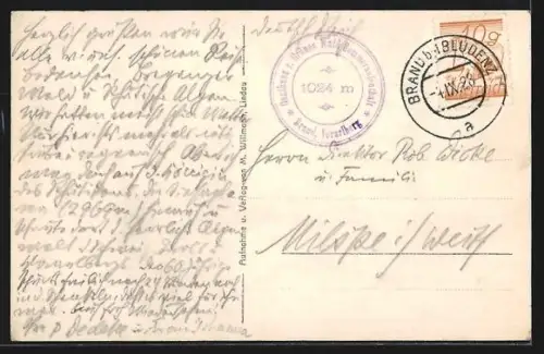 AK Brand, Ortsansicht im Winter