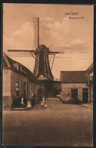 AK Hattem, Molenzicht, Windmühle