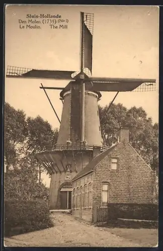 AK Sluis, Den Molen, Windmühle