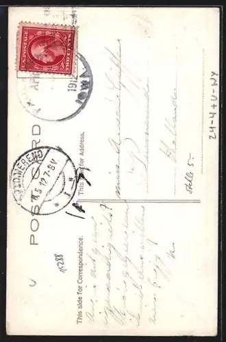 AK Yellowstone Park, WY, Old Faithful Geyser, Passepartout