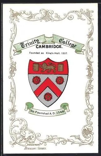 AK Cambridge, Wappen des Trinity College