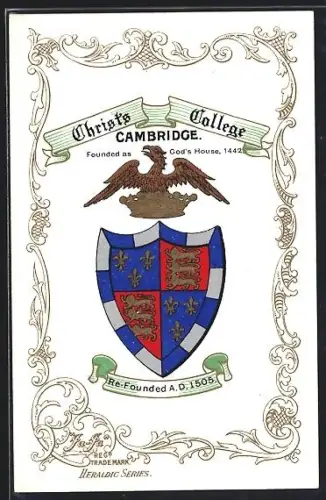 AK Christs College Cambridge, Wappen