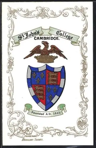 AK Christs College Cambridge, Wappen