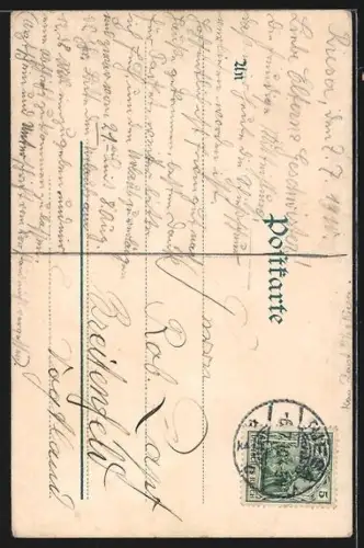 AK Riesa a. d. Elbe, Stadtpark