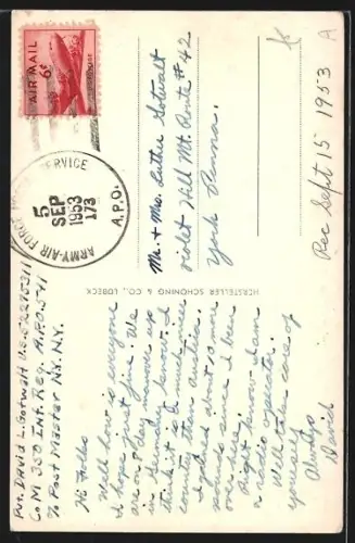 AK Nürnberg, Lorenz-Kirche und Strasse