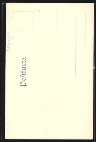 AK Hamburg, Rathaus aus der Vogelschau