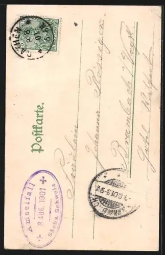 AK Hohnstein /Sächs. Schweiz, Schloss Hohnstein