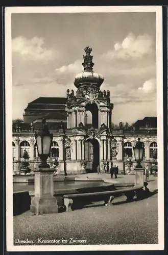 AK Dresden, Kronentor im Zwinger