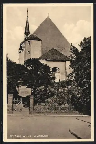 AK Teuchern, Kirche & Denkmal