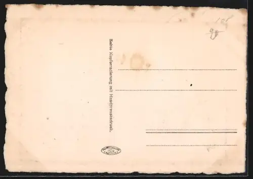 Künstler-AK Bonn, Stadtpanorama mit Rheinbrücke und Dampfer