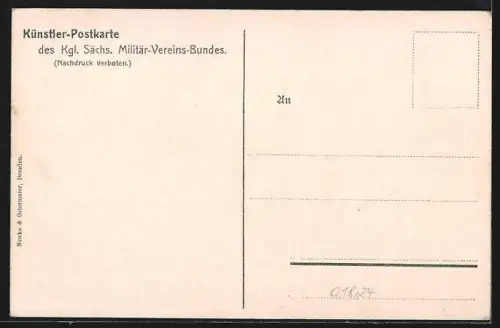 AK Königstein / Elbe, Blick auf Stadt und Festung