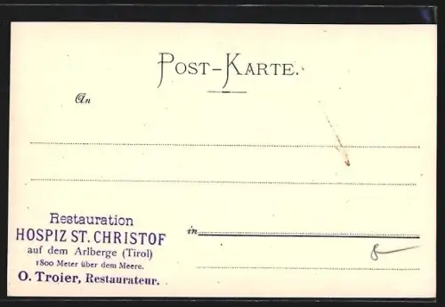 AK St. Christof a. Arlberg, Ortsansicht