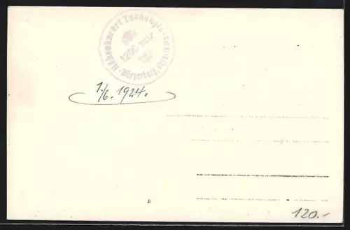 AK Tschengla, Zimbasp, Partie mit Haus