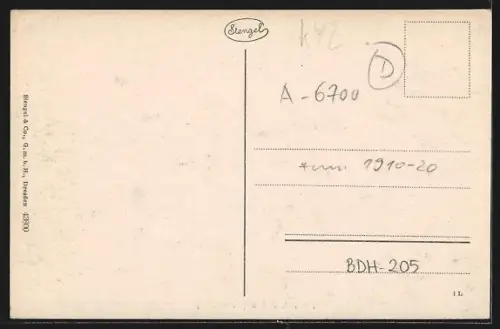 AK Bludenz /Vorarlberg, Teilansicht mit Kirche