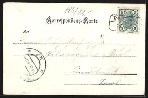 AK Rankweil, Teilansicht mit Kirche