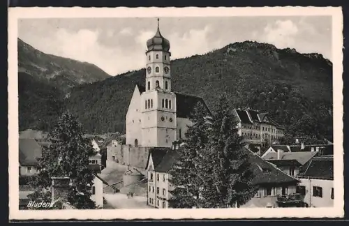 AK Bludenz, Blick zur Kirche