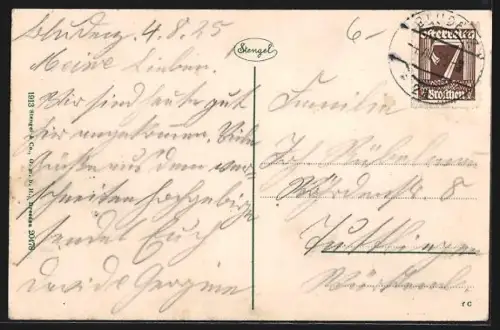 AK Bludenz /Vorarlberg, Strassenpartie mit Kirche