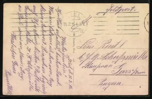 AK Linienschiff König auf hoher See, Kriegsschiff