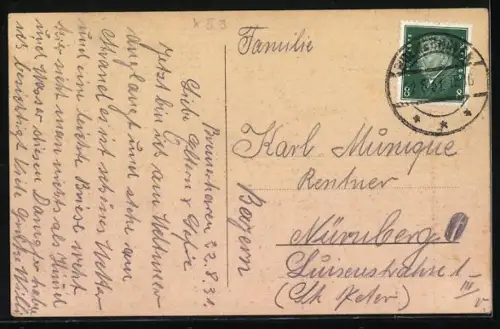 AK Bremerhaven, Dampfer Columbus in Fahrt