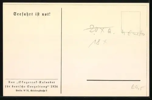 AK Deutsche Kriegsschiffe gehen in See