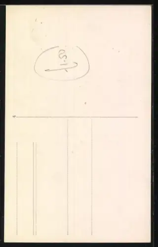 Foto-AK Greifvogel auf der Lehne eines Gartenstuhls