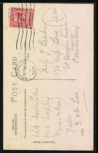 AK One o` the Jocks, Terrier mit Mütze