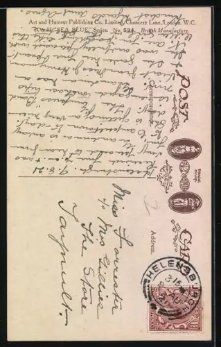 Künstler-AK Fred Spurgin: Great Fun!, Soeur d`amphitrite, Leuchtturm