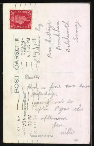 Künstler-AK Donald McGill: Pfarrer fragt nach dem Paten eines Kindes