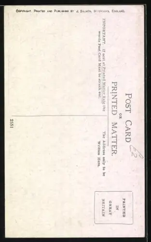 Künstler-AK sign. Ernest Noble: Dirty Dick, Junge wartet vor einer Mädchenschule