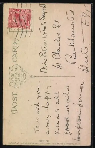 Künstler-AK H. G. C. Marsh-Lambert: Cinderella im Ballkleid