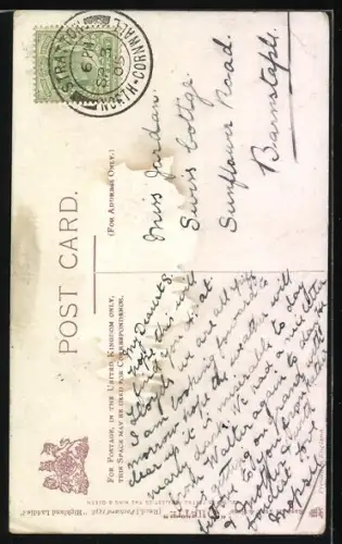 Künstler-AK Hamish: What's This Dull Town To Me ?, Robin's Not Near