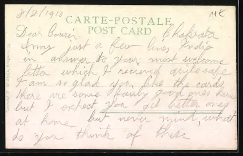 AK Elefanten bei der Arbeit