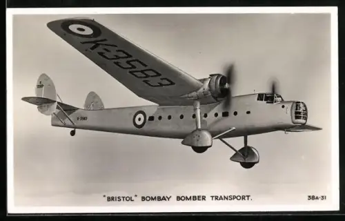 AK Flugzeug, Bristol Bombay Bomber Transport