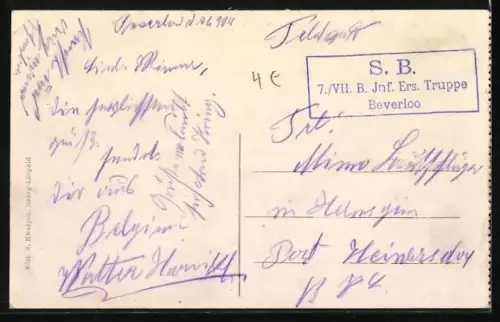 AK Camp de Beverloo, Boulangerie Militaire