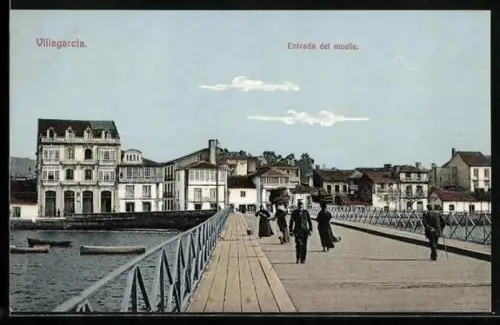 AK Villagarcia, Entrada del muelle