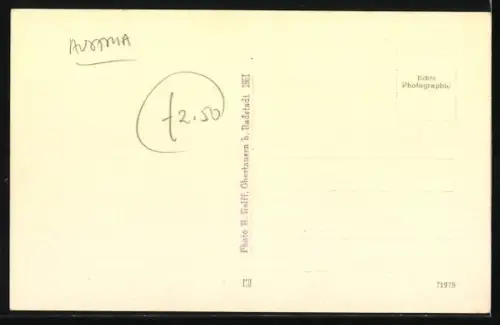 AK Radstadt, Hotel Post, Veranda