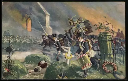 AK Grossbeeren, General Bülows Sieg, Befreiungskriege