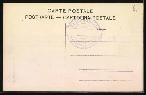 AK Küssnacht, Waldgemälde v. Prof. Bachmann i. d. Tellskapelle, Wilhelm Tell`s Tod